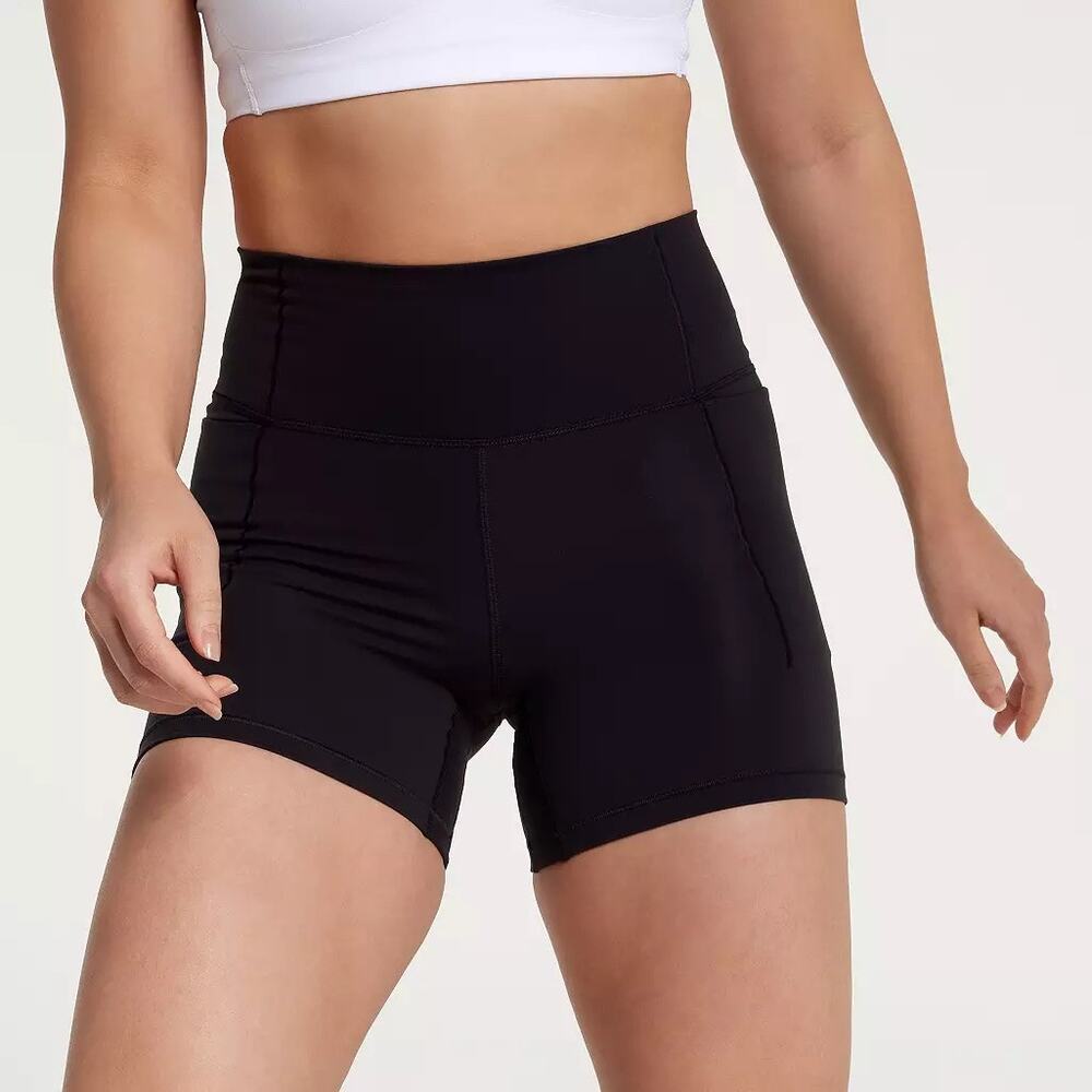 Athlesuire Workout Fitness Gym Activewear Calia High Waist Biker Shorts Pockets